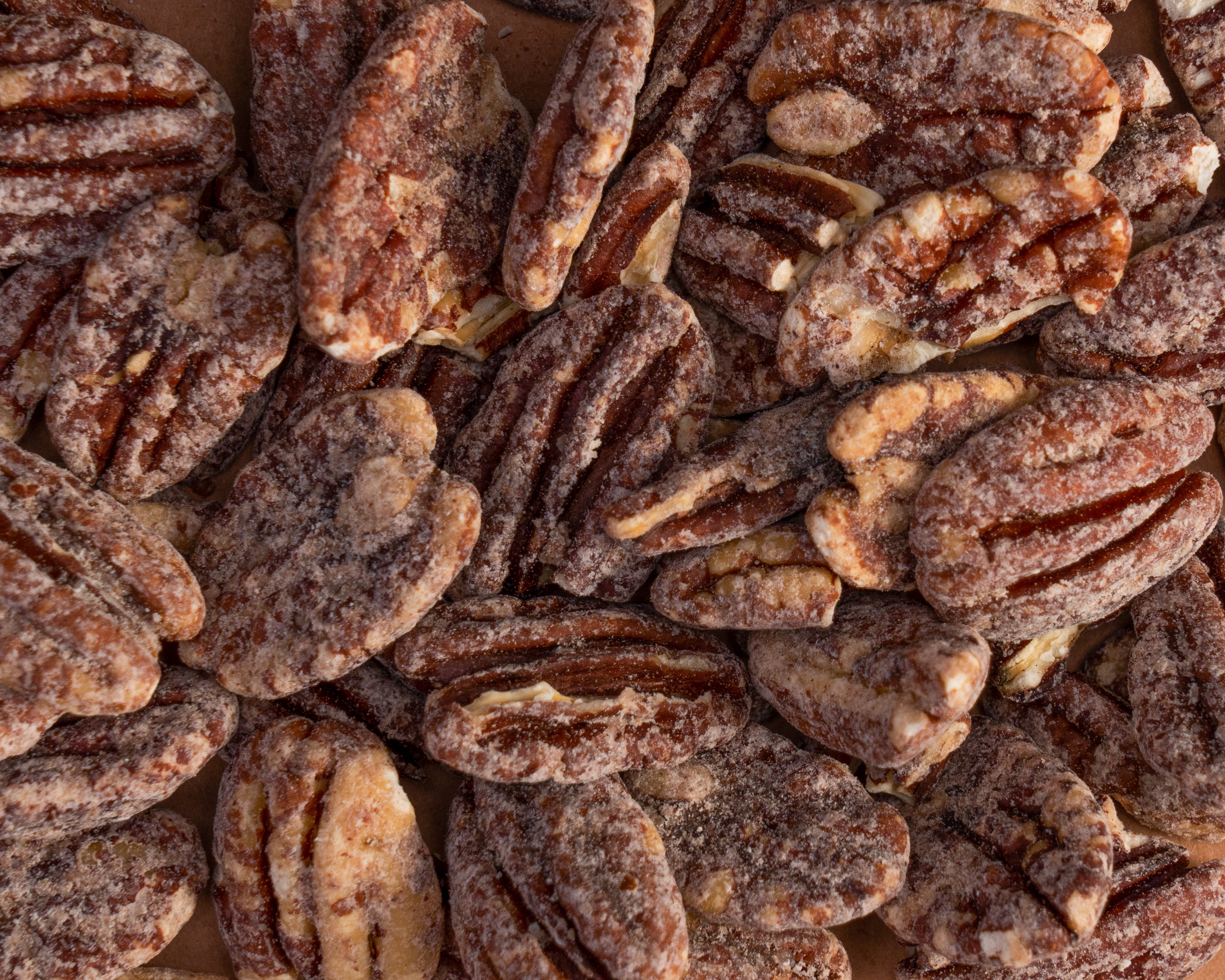 Pekannusskerne halbe honiggeröstet bio