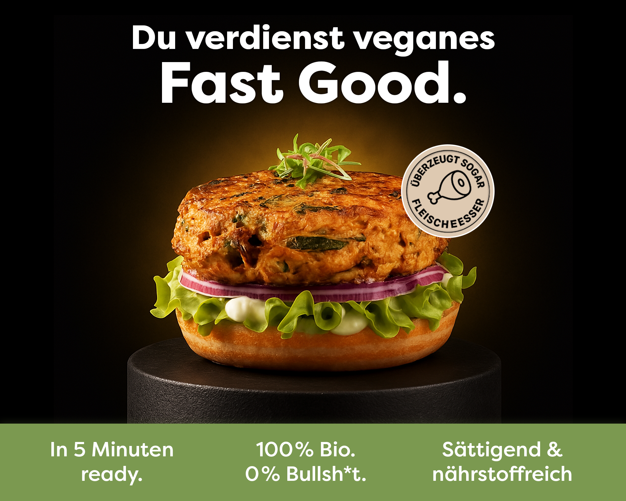 HEY BURGER Gemüse 210g