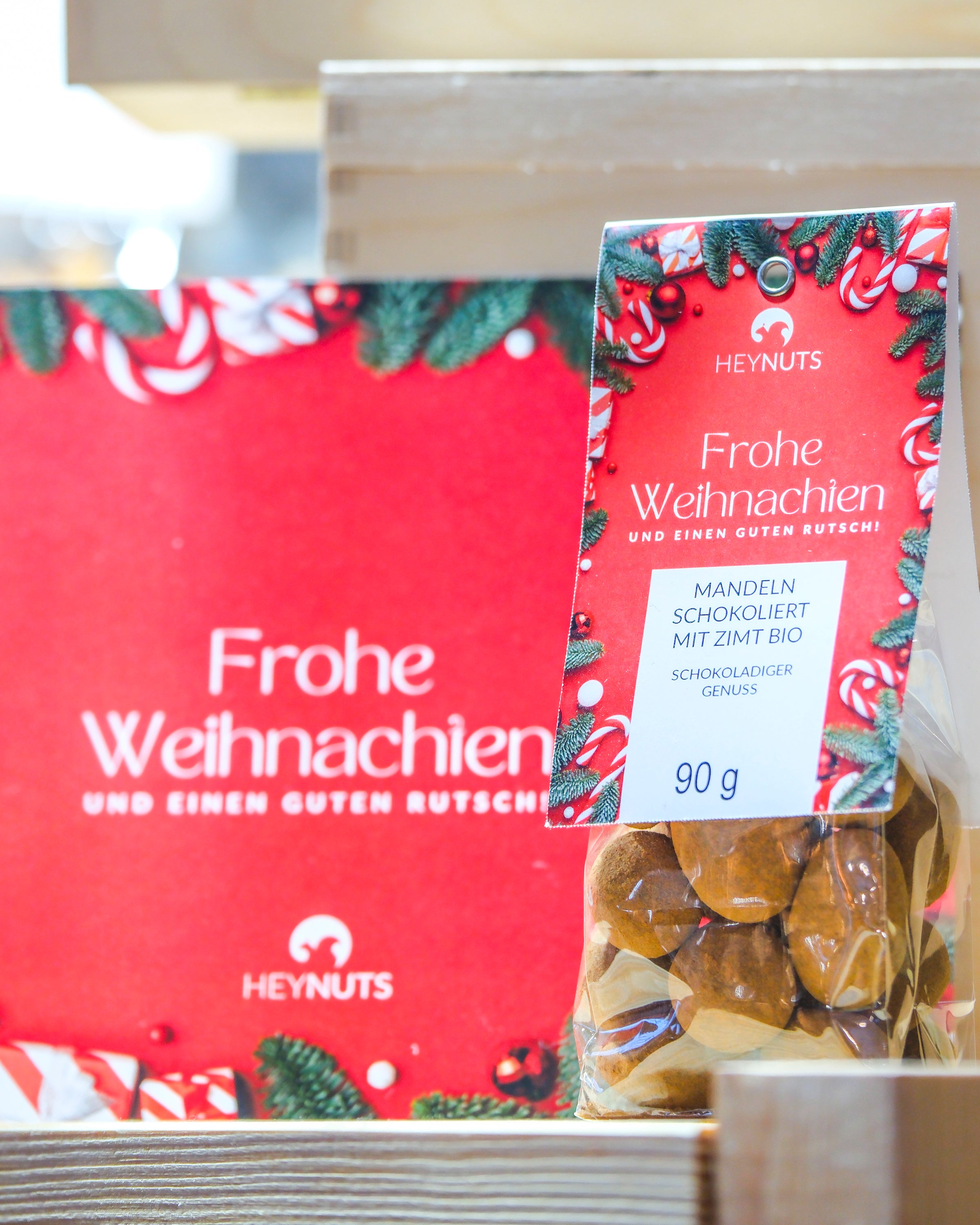 Mandeln mit Zimt schokoliert bio