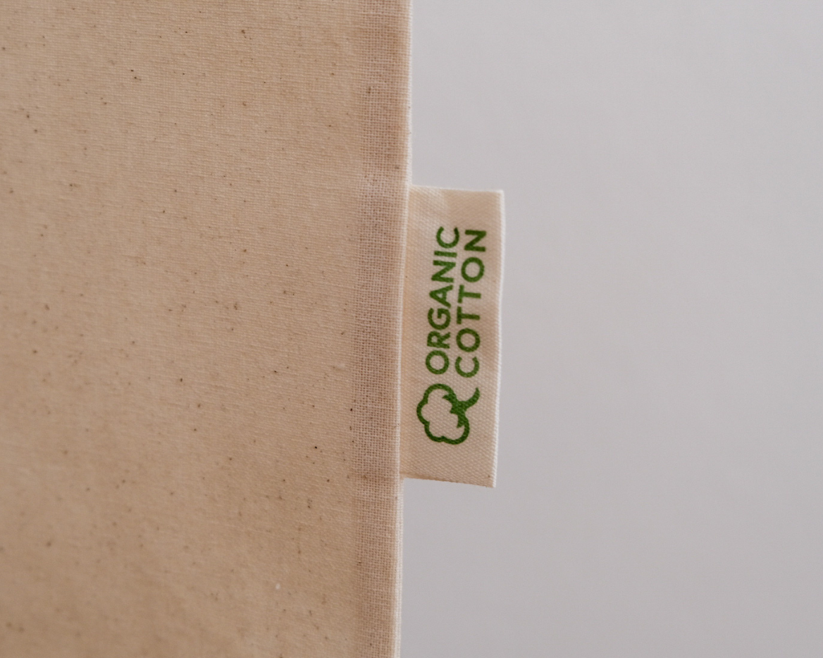 Beutel aus BIO Baumwolle "HEY, I'M NUTS ABOUT YOU!"