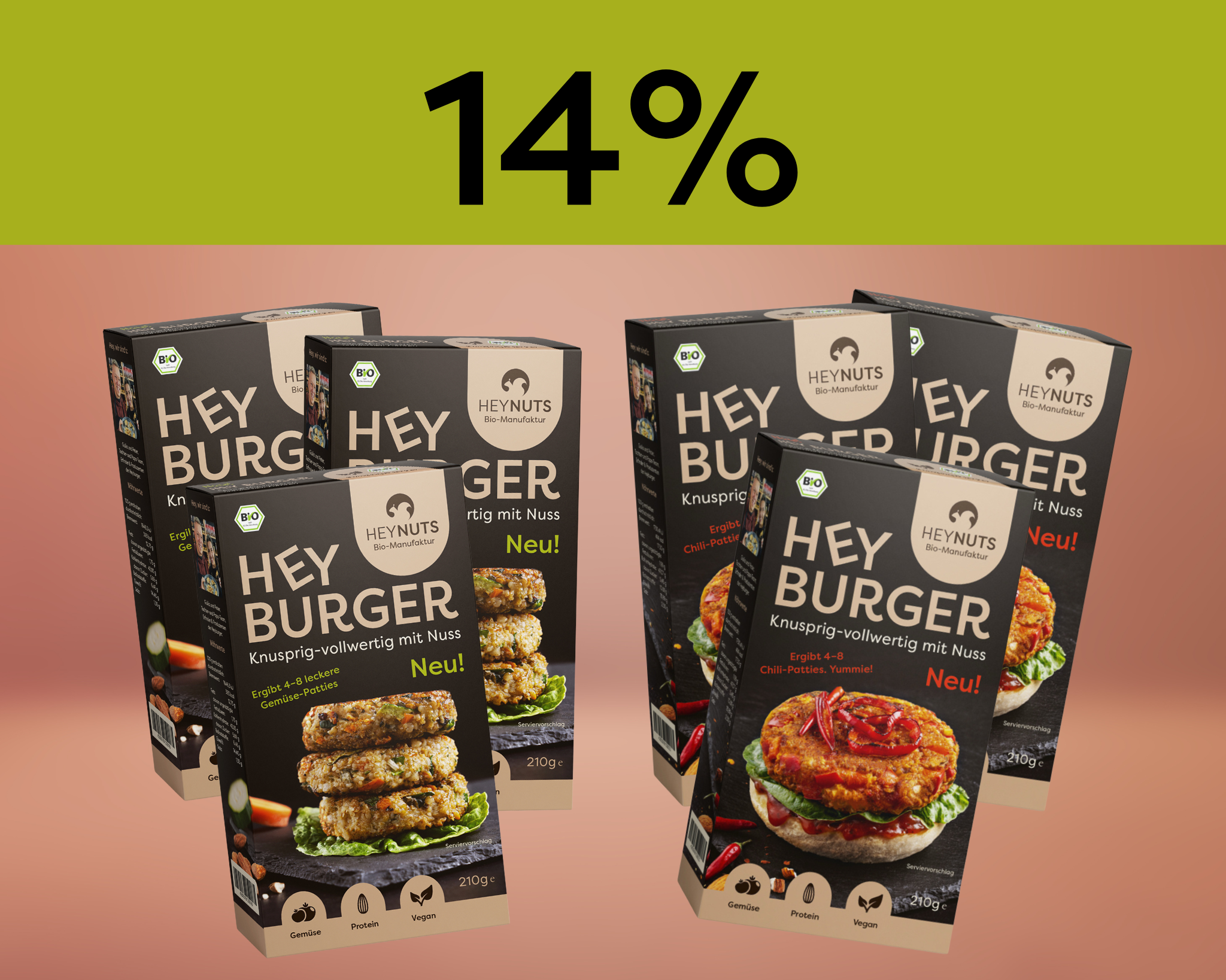 HEYBURGER Vielfalt – Gemüsebundle (inkl. Versand)